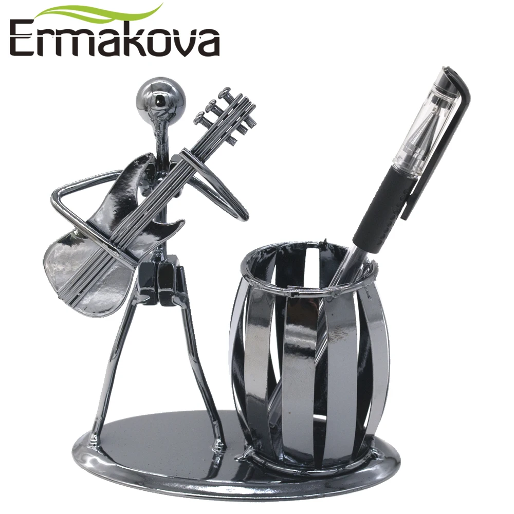 ERMAKOVA металлическая музыкальная группа ретро электрическая гитара фигурка