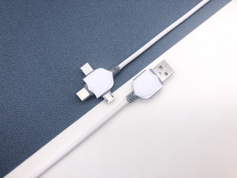 Универсальный 3 в 1 USB зарядный кабель для iPhone Andriod usb type C Micro USB кабель для iPhone 6 7 8 X Кабель для передачи данных для мобильного телефона