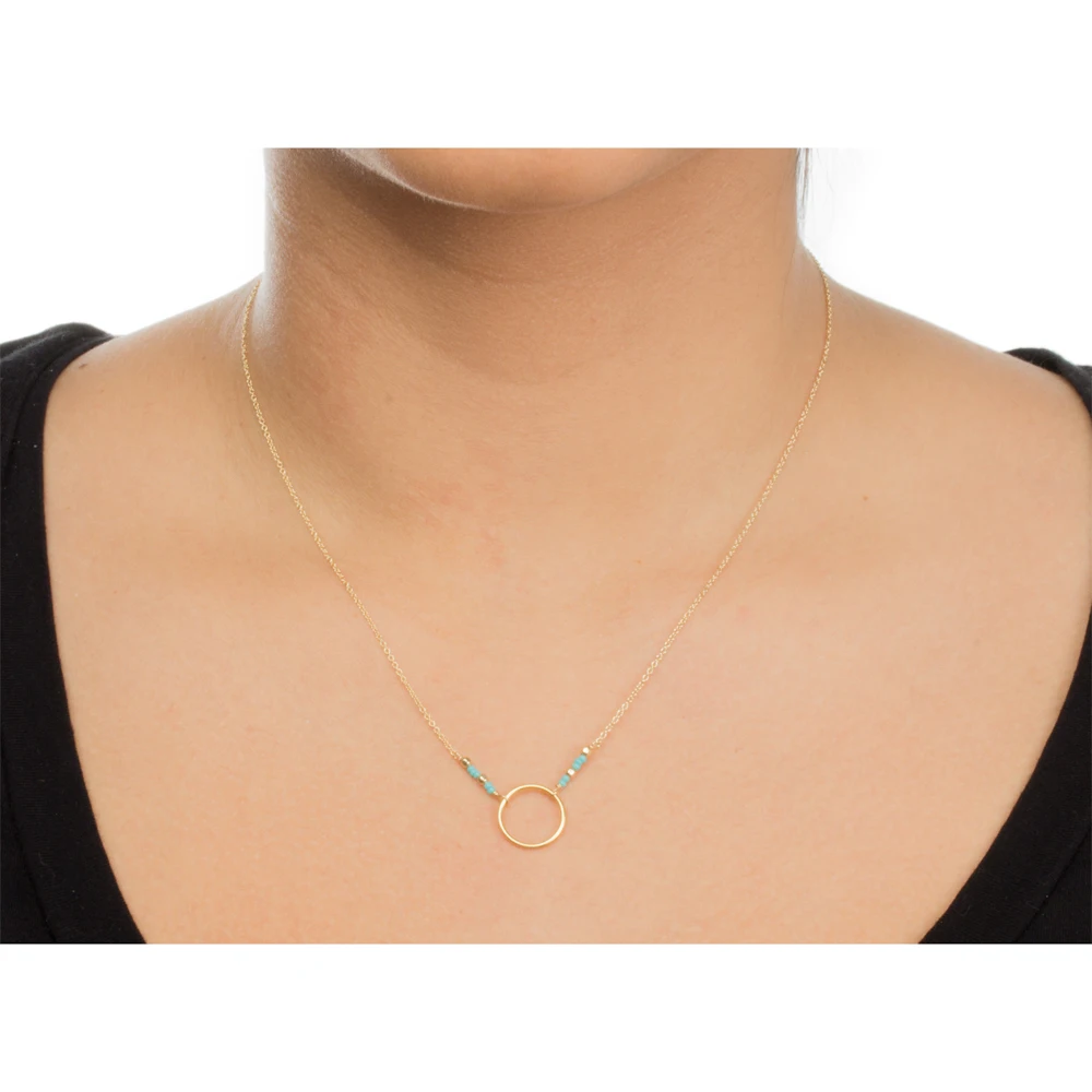 Женское Ожерелье из бисера с цепочкой до ключиц и кулоном|women jewelery|seed bead necklacestatement