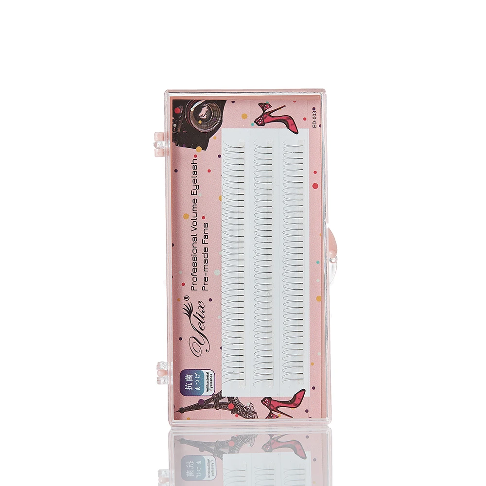 Индивидуальные русские объемные ресницы для наращивания 2D пучки ресниц длинный