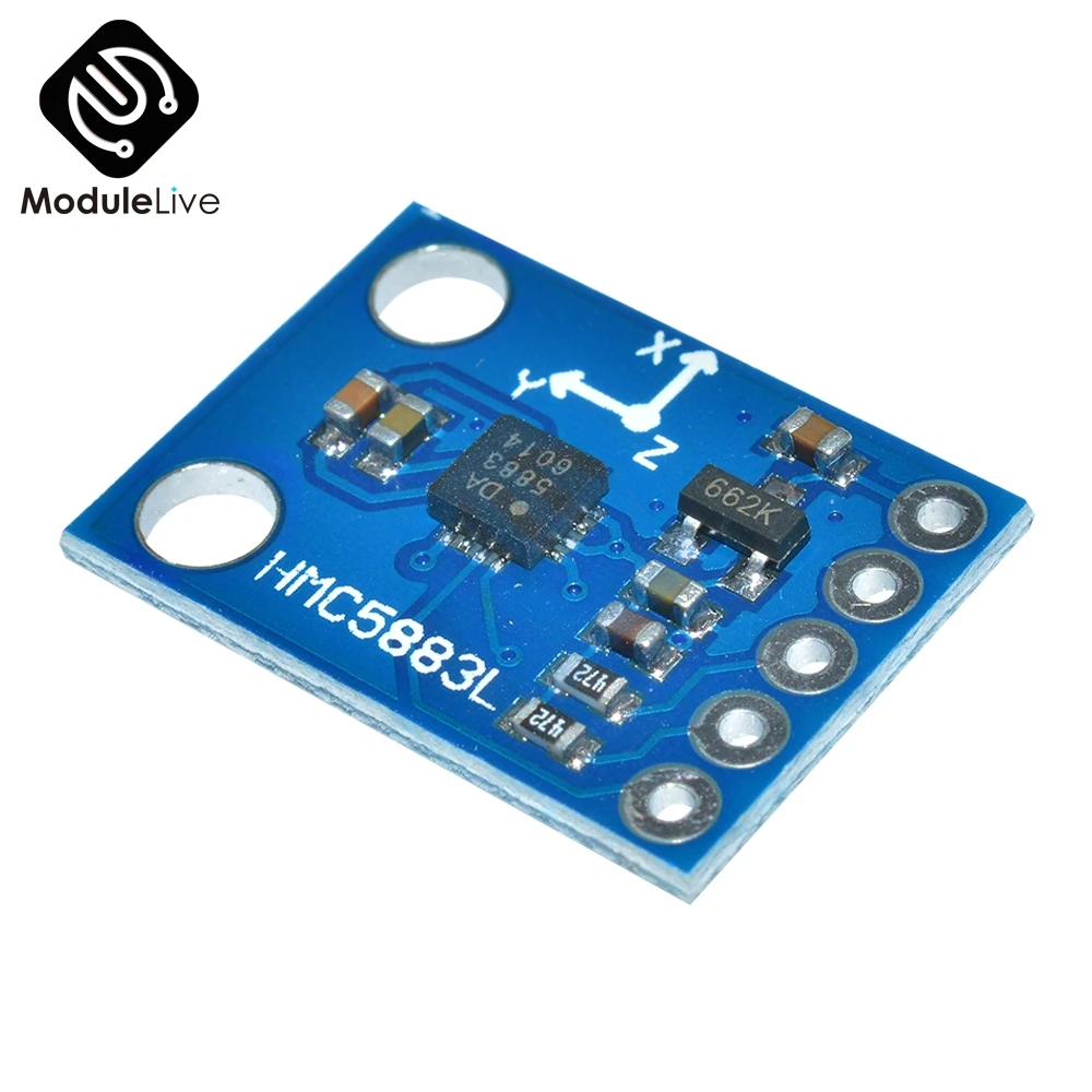 GY 273 HMC5883 3V 5V Тройная Ось Компас магнитометр сенсор модуль для Arduino|Детали и