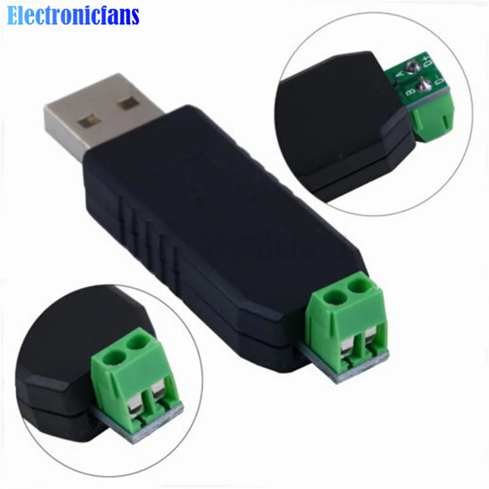 Адаптер конвертер USB в RS485 1 шт. 2 0 поддержка Win7 XP Vista Linux Max расстояние связи 1200 м|usb to
