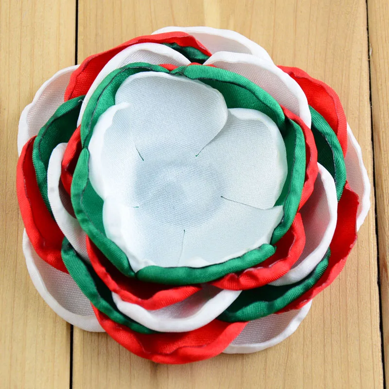 Рождественские подарки 15 шт./лот цветы на голову для девочек 25 цветов 3 75 дюймов