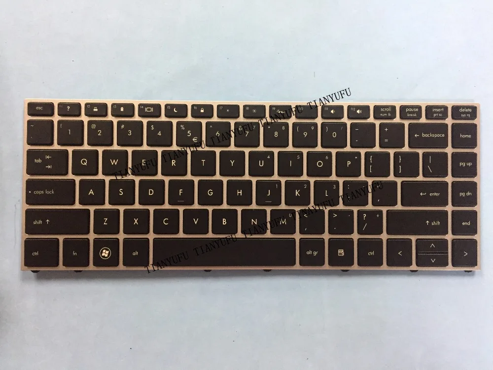 Новая английская клавиатура 5330M для HP probook 5330 черная ноутбука с американской