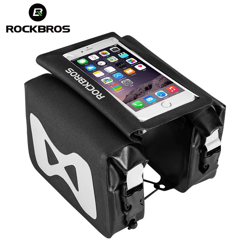 ROCKBROS 6 2 ''велосипедная водонепроницаемая сумка велосипедная передняя рама