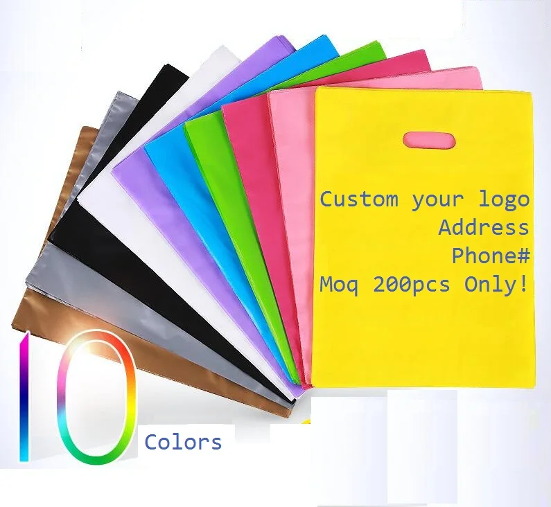 20x26 см заказ с логотипом на принимаем минимальный розовые пластиковые пакеты для