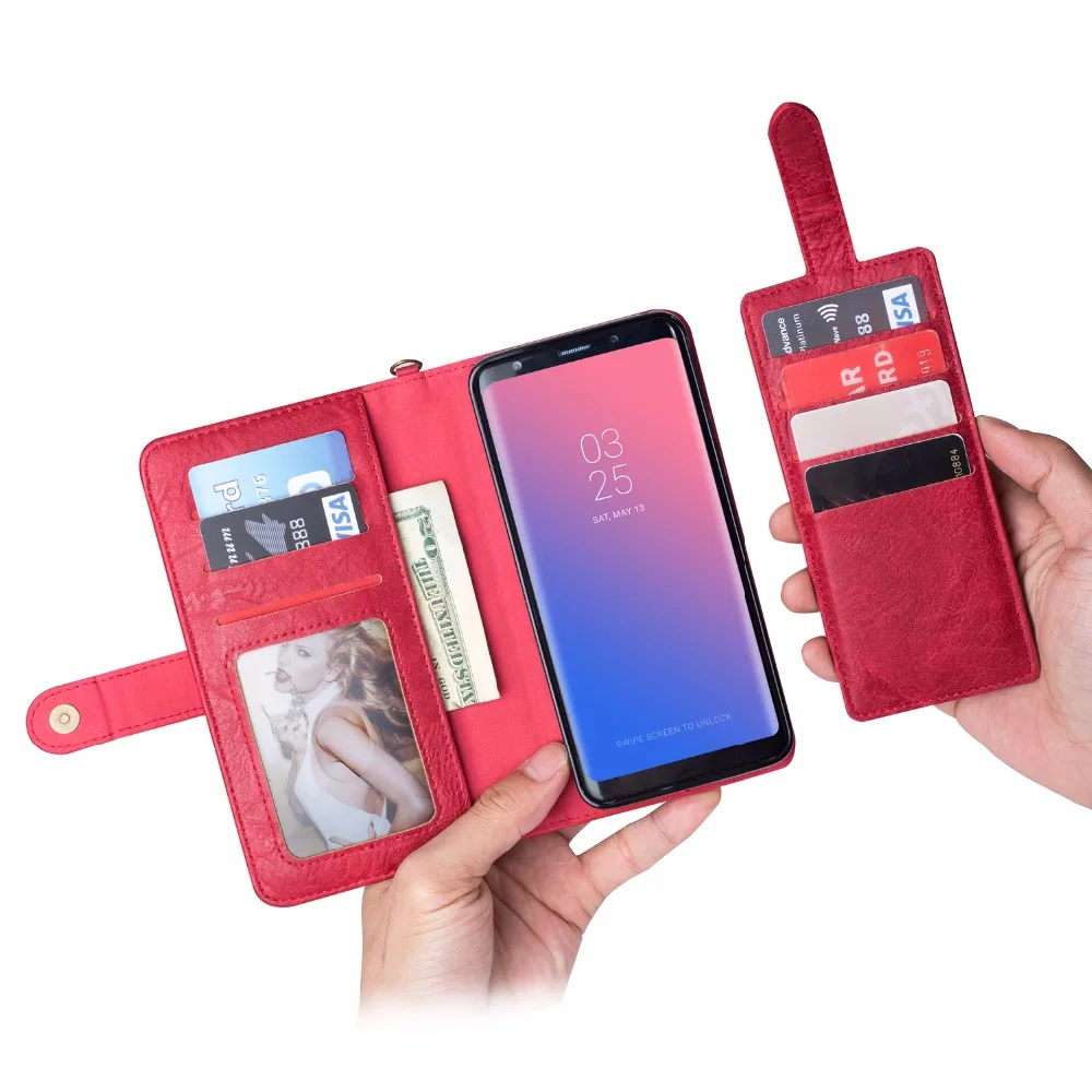 Для samsung galaxy S9 S8 S10 Plus S7 Edge S10e Чехол-книжка для телефона pu кожаный бумажник слот для карт чехол для samsung Note 8 9 10+ coque