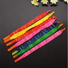 100 шт. латексные воздушные шары, воздушные шары, воздушные шары в виде ракеты разных цветов, Длинные Воздушные шары в форме ракеты с пластиковой трубкой, товары для дня рождения