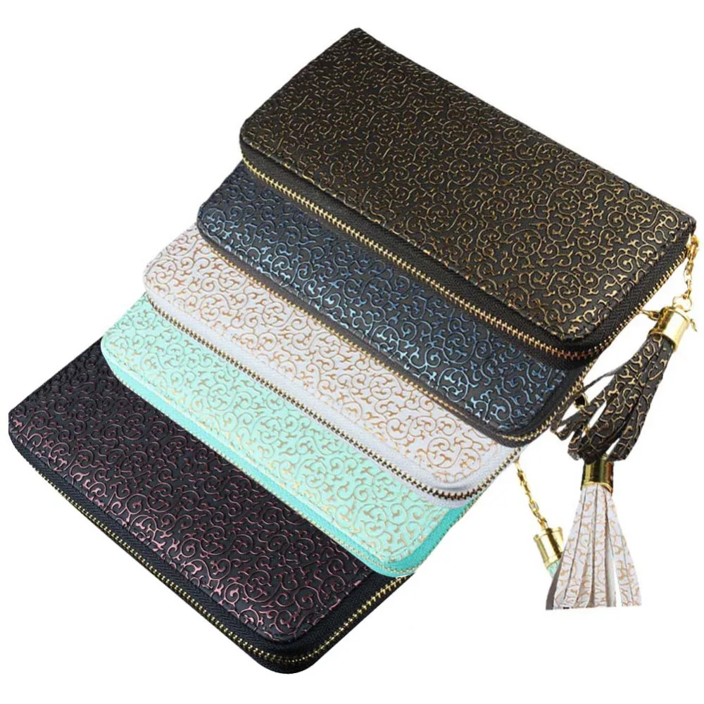 Модный женский кошелек в европейском стиле высокого качества с позолоченным