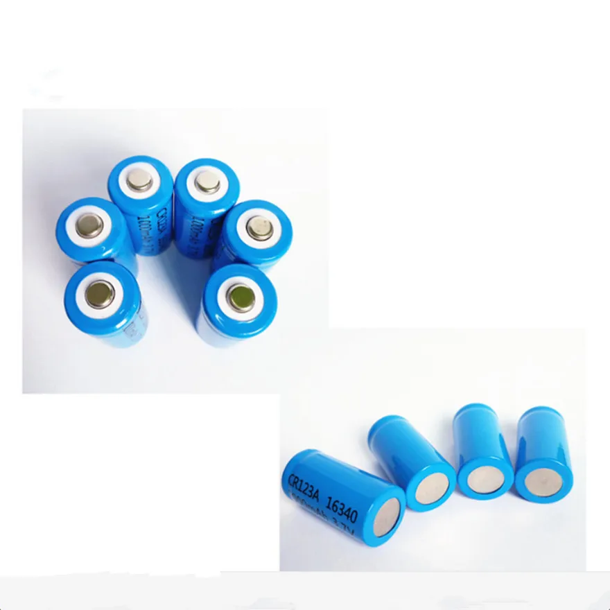 1 шт./лот 3 7 V 1000mAh литий ионный 16340 аккумулятор CR123A аккумуляторные батареи CR123 для