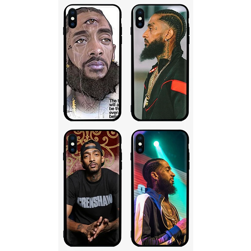 Мягкий чехол для телефона Rapper Nipsey Hussle для iPhone 5 5S 6 6S Plus 7 8 Plus X XR XS 11 Pro Max