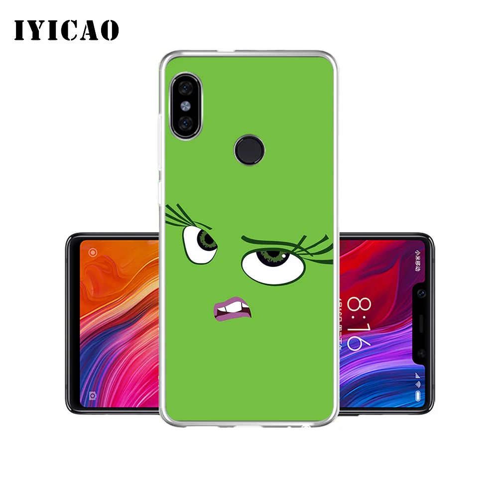 Мягкий силиконовый чехол для телефона IYICAO Cat smiling face с мультипликационным принтом