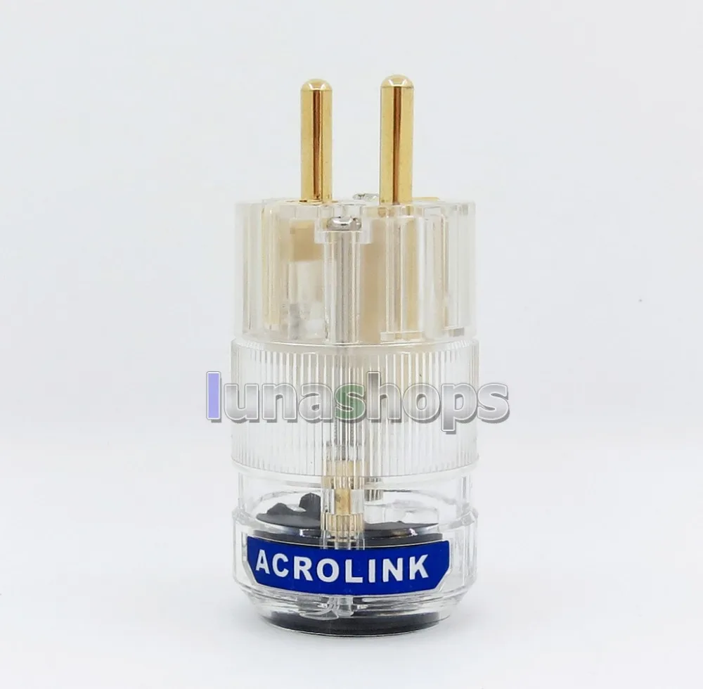 

LN005763 Acrolink fp-25 (CU) Чистая передача NCF красная медь/золото/родий мощность DIY пользовательский Женский адаптер штекер