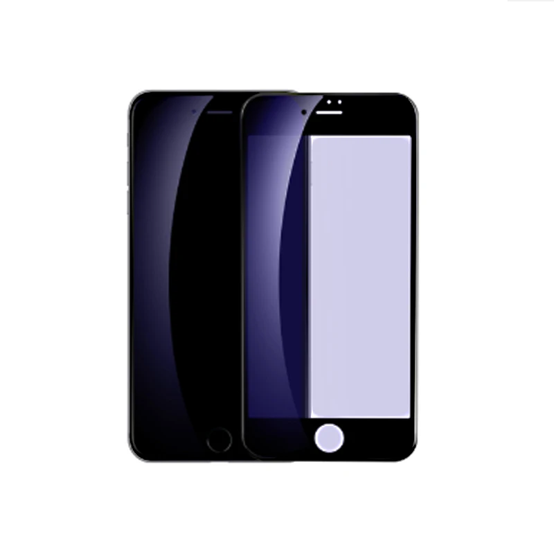 AntiBlue Light Black Baseus для iPhone 8 7 Защита экрана ультра тонкий 9 H устойчивый к царапинам закаленное стекло для Apple iPhone 7 Plus 8 Plus защитное стекло - Цвет: AntiBlue Light Black