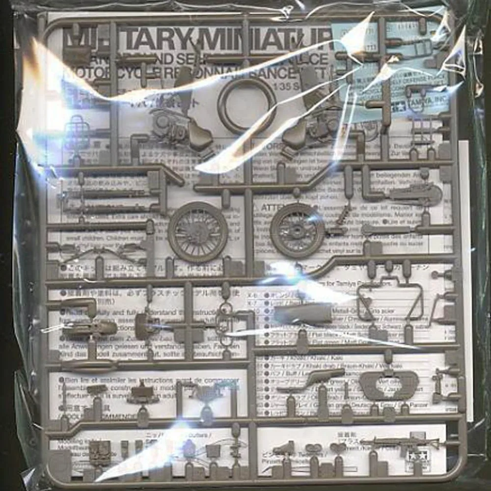 Игрушечные игрушечные фигурки tiiya 35245 1/35 Япония GSDF мотоциклетный Набор для
