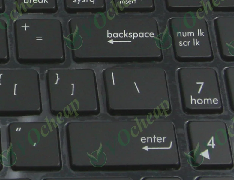 Новая клавиатура для ноутбука Asus G60 K52 U50 UX50 X61 G60J G60V G60JX G60VX черная с рамкой версия