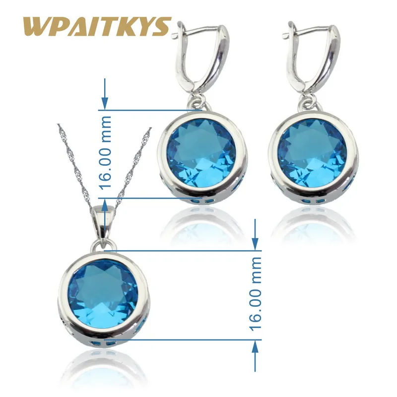 Женский ювелирный комплект из колье и серёг серебристого цвета|jewelry sets for women|bridal