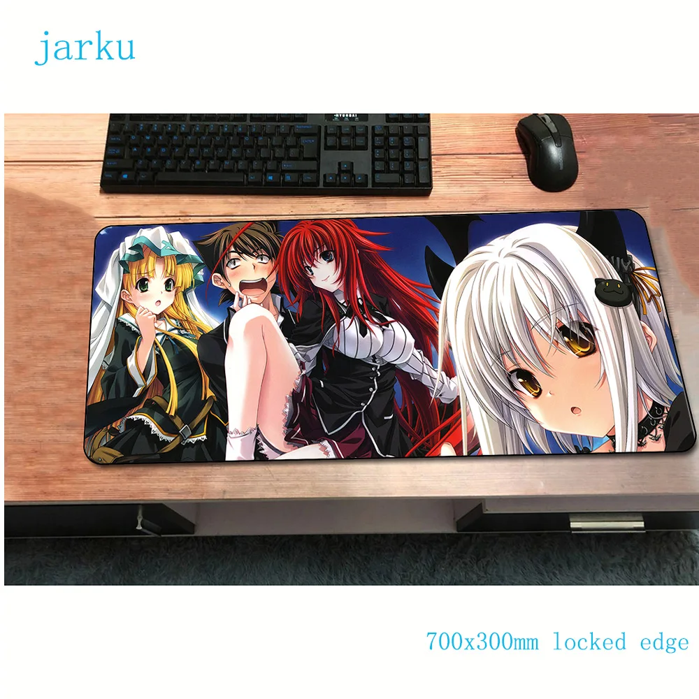 Коврик для мыши старшеклассников dxd лучший игровой коврик 700x300 мм геймер