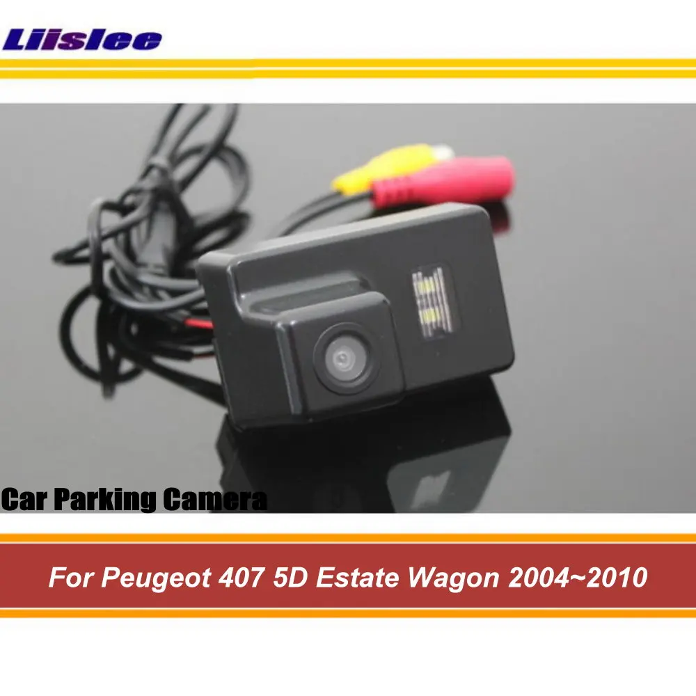 

For Peugeot 407 5D Estate Wagon 2004-2010 Car Rear View Camera Park Back Accessories HD CCD NTSC RAC Integrated Dash Cam Kit