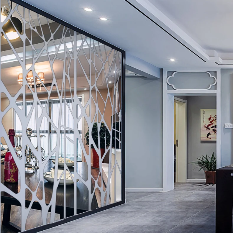 Акриловые Настенные 3D наклейки с большим рисунком дерева модные домашние