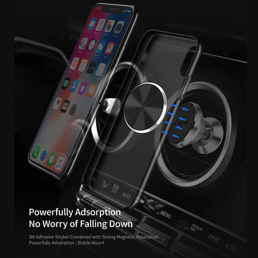 Металлическая пластина магнитный диск для автомобильного держателя телефона