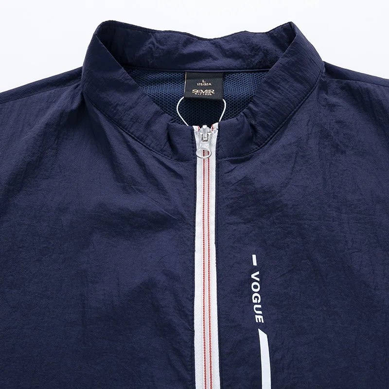 SEMIR Мужская Спортивная кофта Quicky Mockneck куртка на молнии мужская Водонепроницаемая