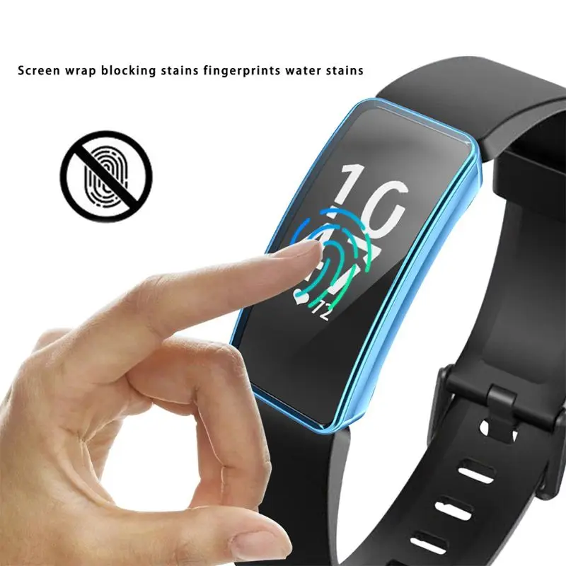 ТПУ чехол для смарт часов защитный Замена Fitbit Inspire/Inspire HR Браслет