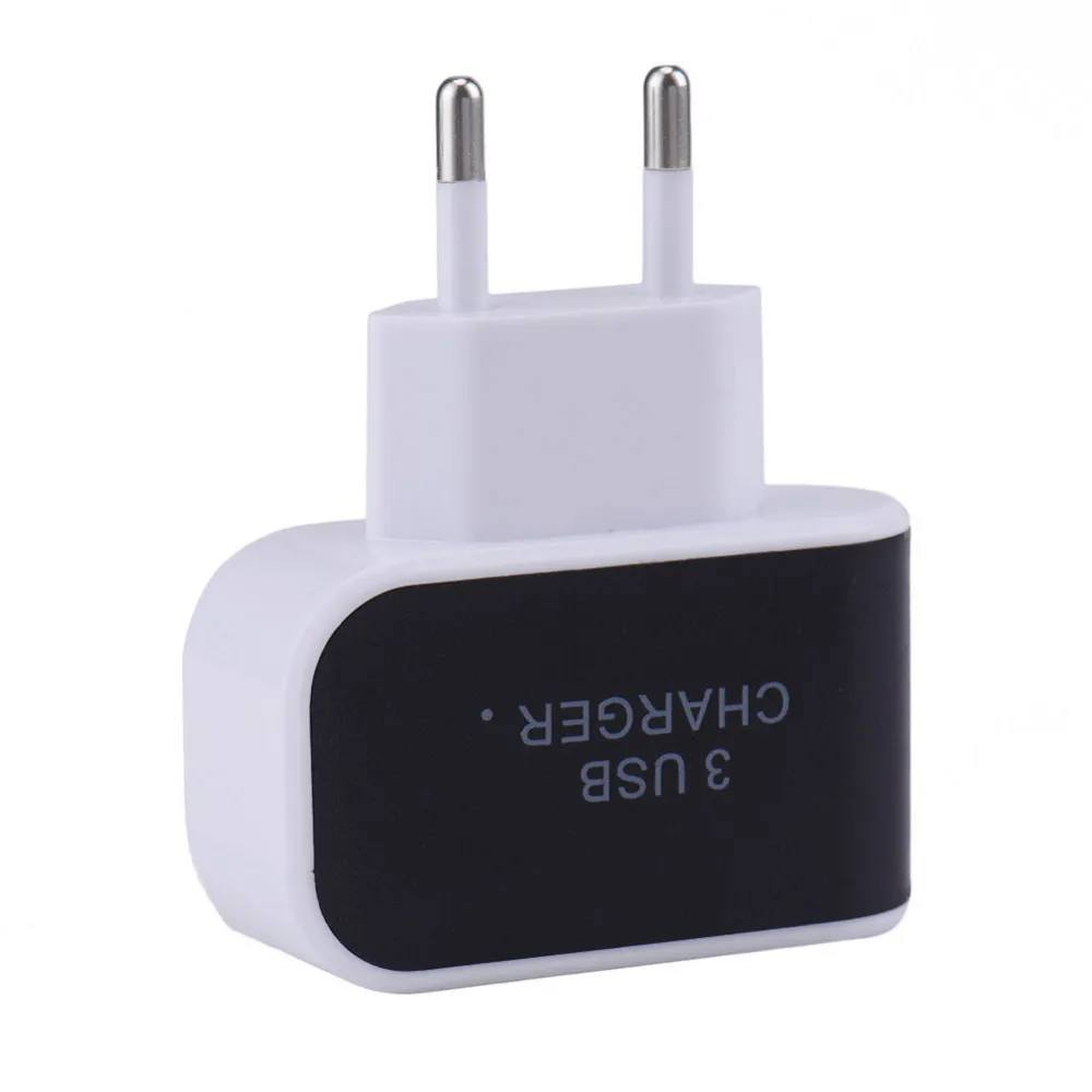 Новинка, 5 В, 3,1 А, тройной, 3 usb порта, для дома, путешествия, AC, настенное зарядное устройство, адаптер, EU штекер, для samsung S5, S6, S7, высокое качество