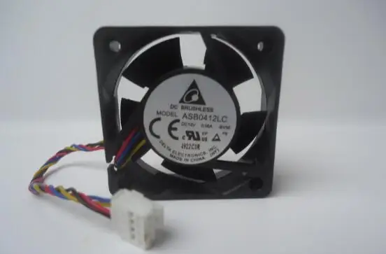 Оригинальный вентилятор охлаждения Delta ASB0412LC 12V 0.06A 4CM4015 четырехрядный PWM с