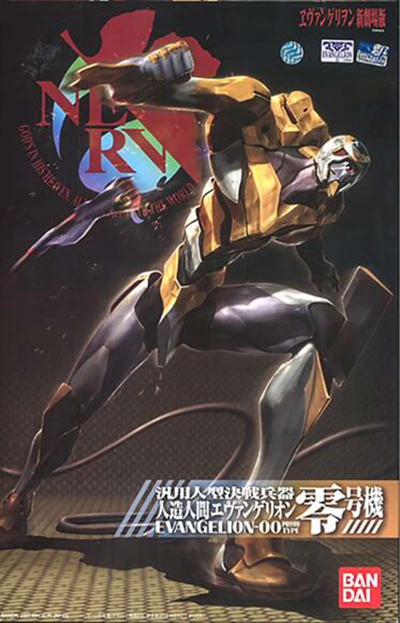 Bandai модель EVA-02 002 Evangelion 02 EVA Zero машина новое театральное издание ПВХ Действие Детские куклы игрушки