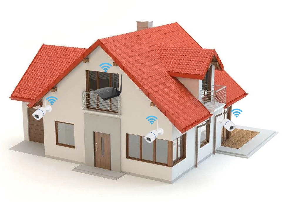5MP H.265 беспроводная Wi-Fi камера IP аудио детектор движения наружная камера WiFi ИК ночного видения 32 ГБ карта ONVIF P2P Camhi