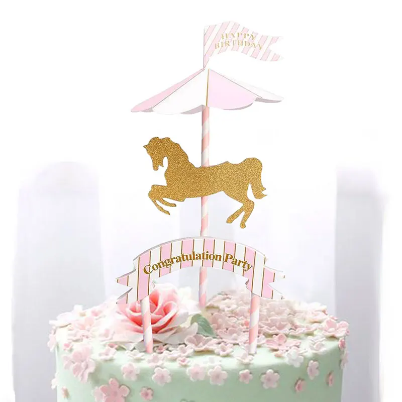 1 шт. карусель для маленьких мальчиков и девочек на день рождения украшение