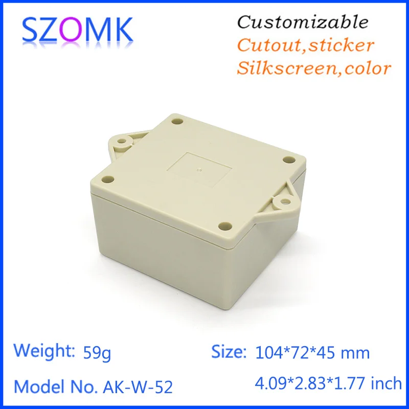 4 шт./партия Пластиковые Настенные распределительные коробки 104x72x45 мм - купить по