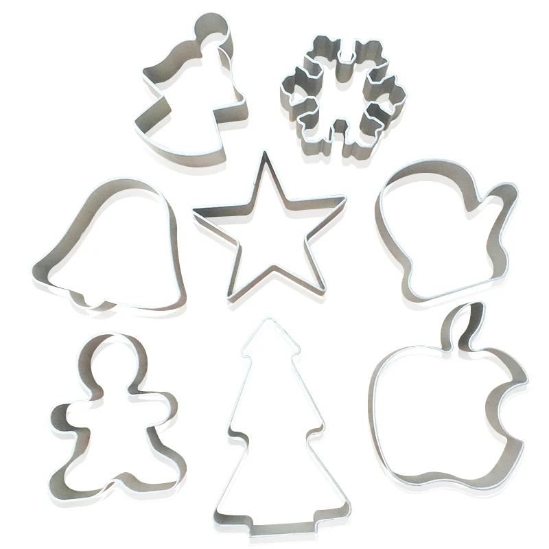 8 шт. форма для печенья из алюминиевого сплава|pastry mold|pastry cuttercookies mold cutter |
