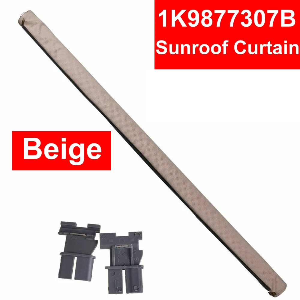 

Skylight Shutter Sunroof Sunshade Car Interior Curtain Beige Gray For Audi Q5 Sharan Golf New Style Tiguan 1K9877307B 5ND877307