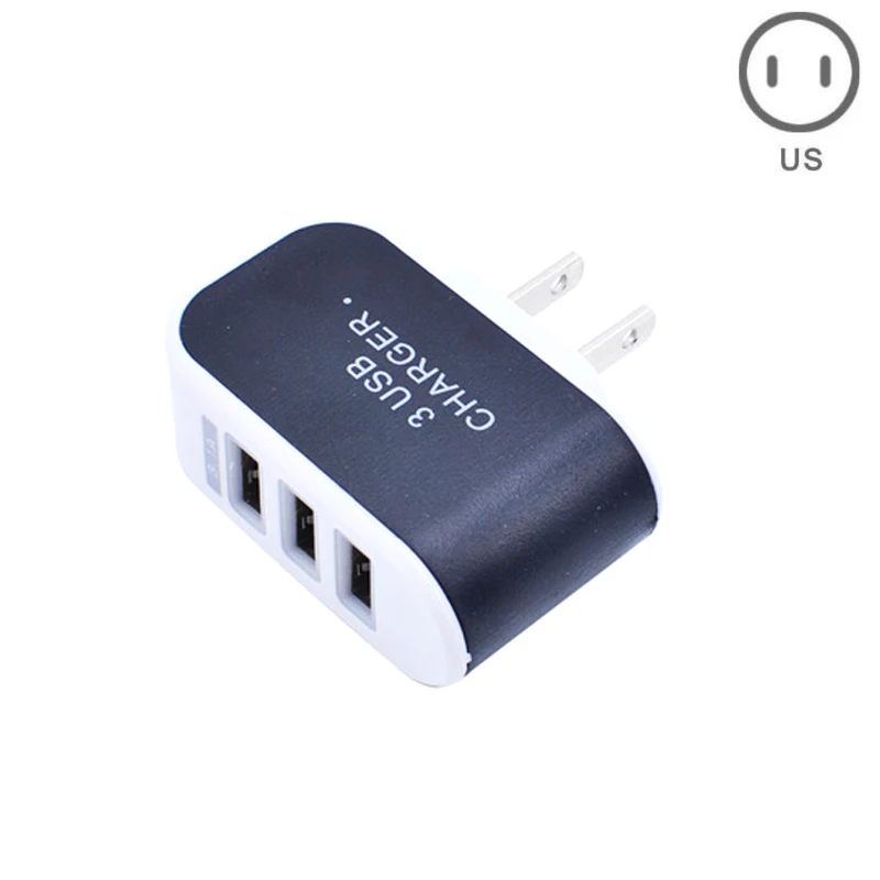 Настенная зарядная станция 3 порта USB портативная Высокоэффективная мощность