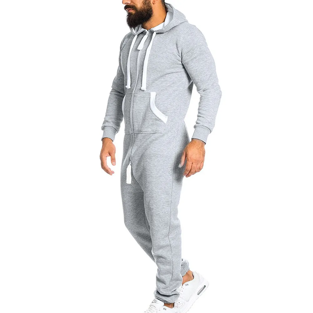 M XXXL для мужчин's комбинезон унисекс цельный Гар мужчин t Non Пижама Playsuit Блузка С