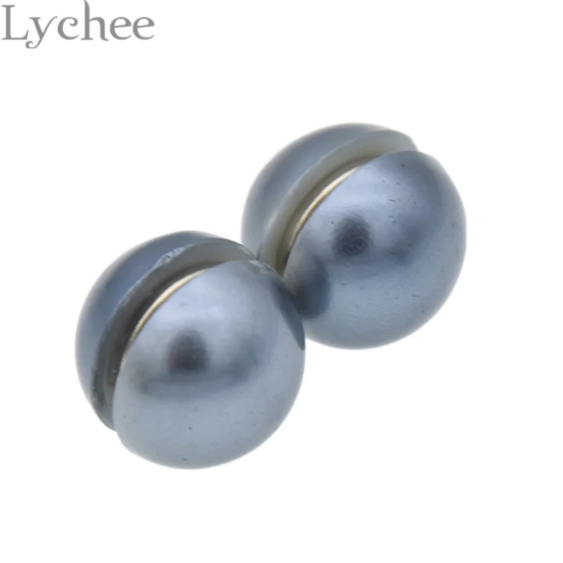 1 пара пластиковый мусульманский платок в форме жемчуга магнитный хиджаб