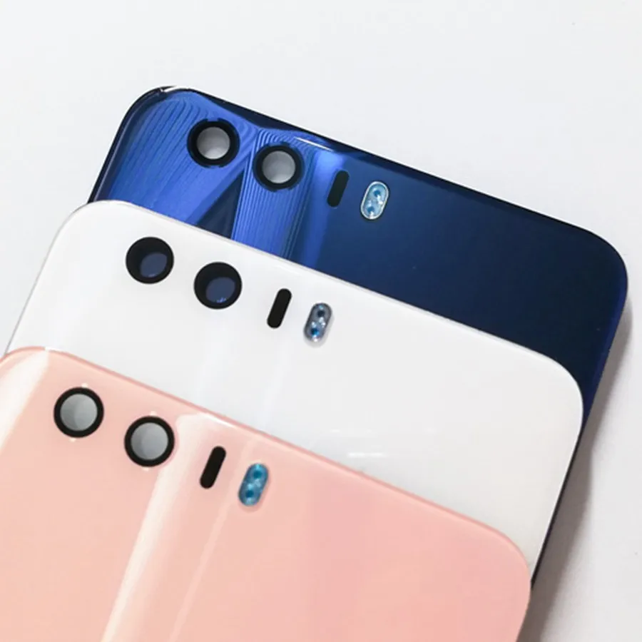 Заднее стекло для huawei Honor 8 крышка батареи с кнопкой отпечатков пальцев Flex для huawei Honor 8 Lite крышка батареи задняя дверь Чехол