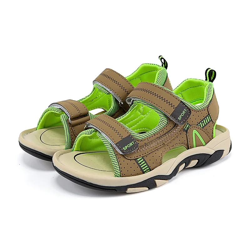 Детские сандалии для мальчиков; летние Волшебные сандалии; Chaussure Enfant Kinder Schuhe; Детские пляжные повседневные спортивные сандалии для мальчиков и девочек