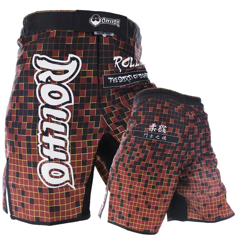 Спортивные шорты ROLLHO для тренировок и соревнований MMA Monkey Muay Thai боксерские трусы