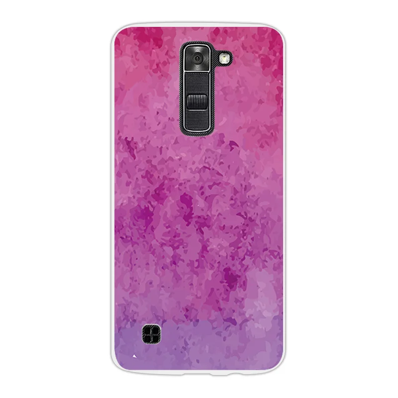 Для LG K7 K330/Tribute 5 LS675/X210 X210DS модная задняя крышка Fundas для TPU Ультратонкий Мягкий