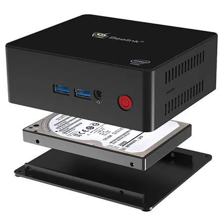 Beelink Близнецы X55 Ultimate Mini PC ТВ Box Intel озеро Pentium J5005 8 ГБ 128 2 4 г 5 Wi Fi 1000Mbp BT4.0 Media
