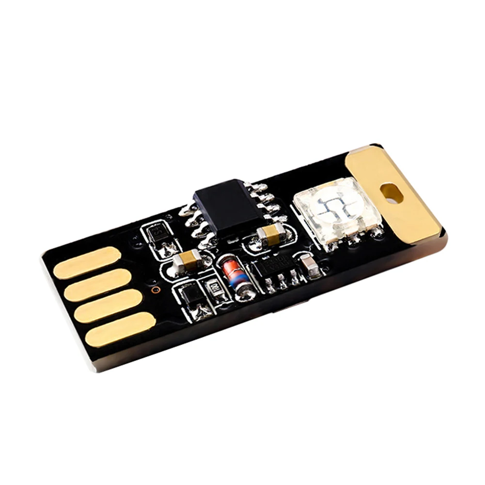 USB RGB цветная светодиодная лампа сенсорного/звукового управления окружающий свет