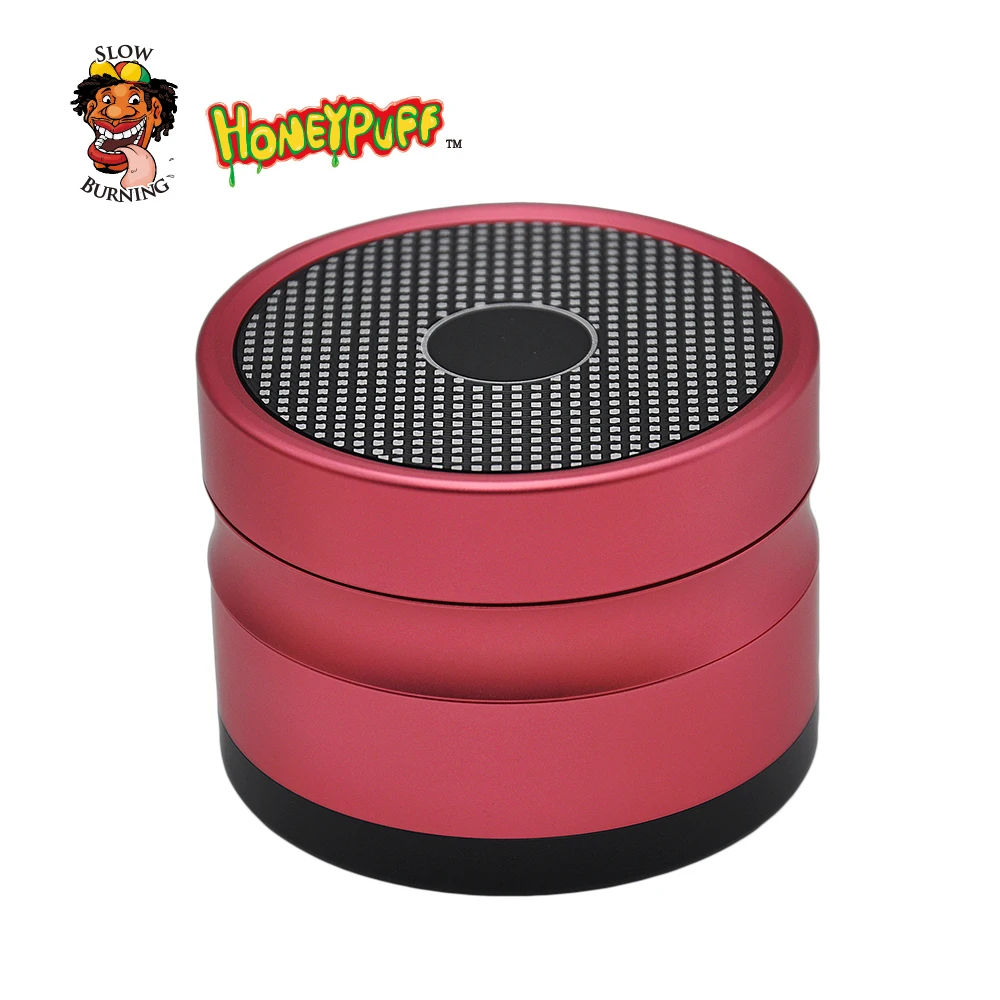 HONEYPUFF измельчитель табака Dia.63mm 4 слоя древних Форма алюминиевый травы специй