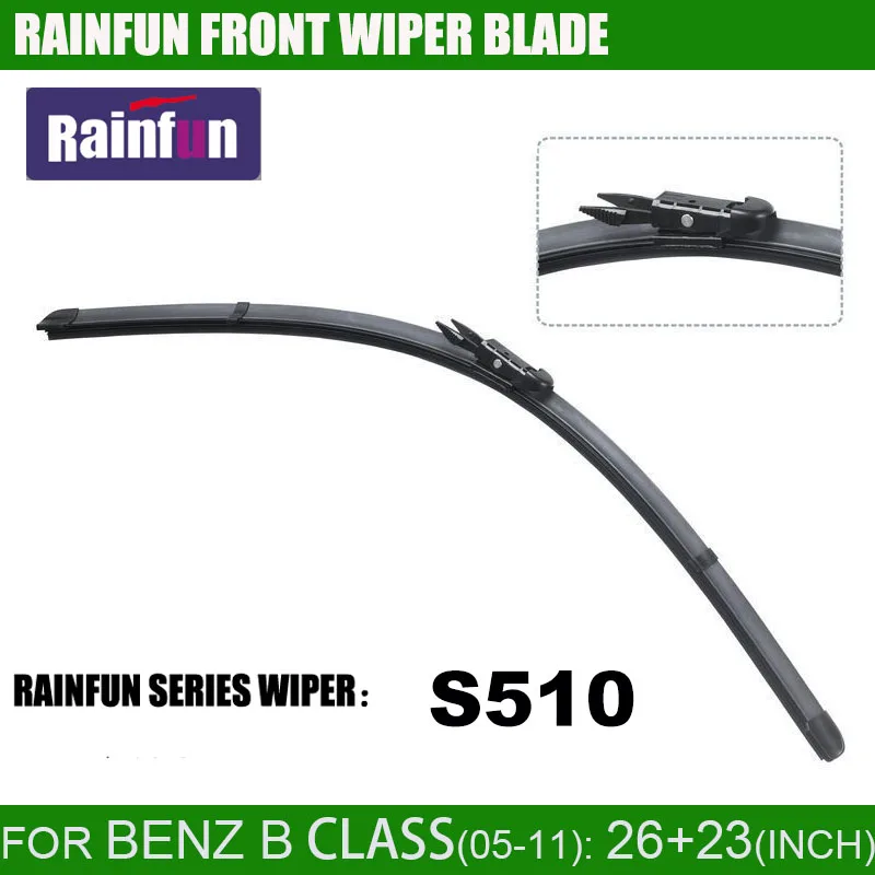 RAINFUN S510 специальное лезвие стеклоочистителя автомобиля 26 + 23R дюйма для BENZ B CLASS W245