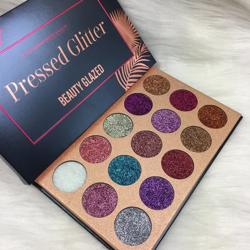 Палетка теней Beauty Glazed с блестками тени для век зачарованным алмазным единорогом