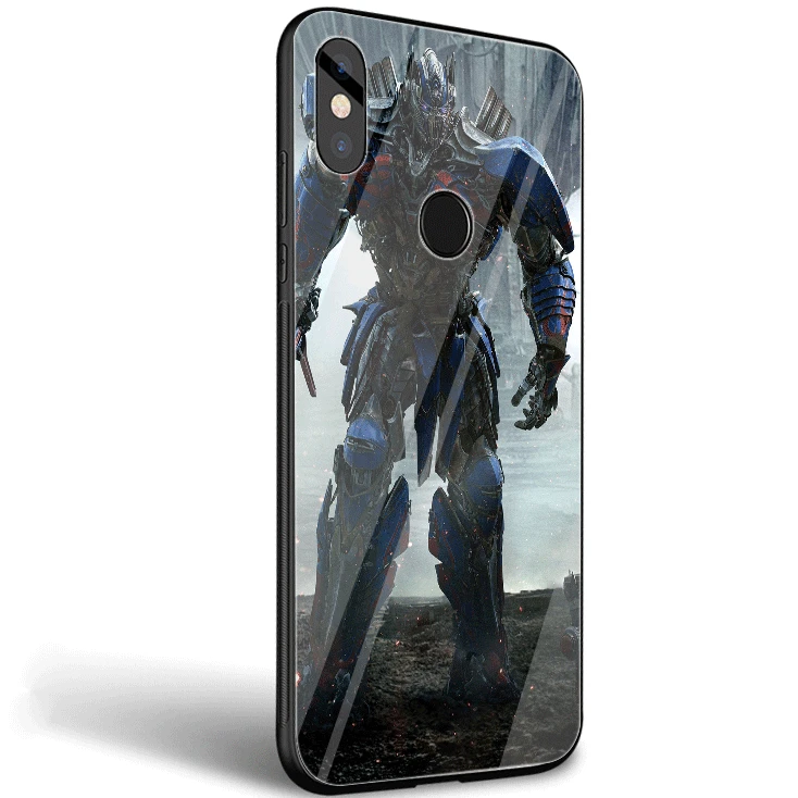 Cell Phone Case Glass Transformers For Xiaomi Mi 8 Lite A1 A2 5X 6X 9 Redmi Note 5 6 7 Pro 6A 4X Pocophone F1 Cover | Мобильные