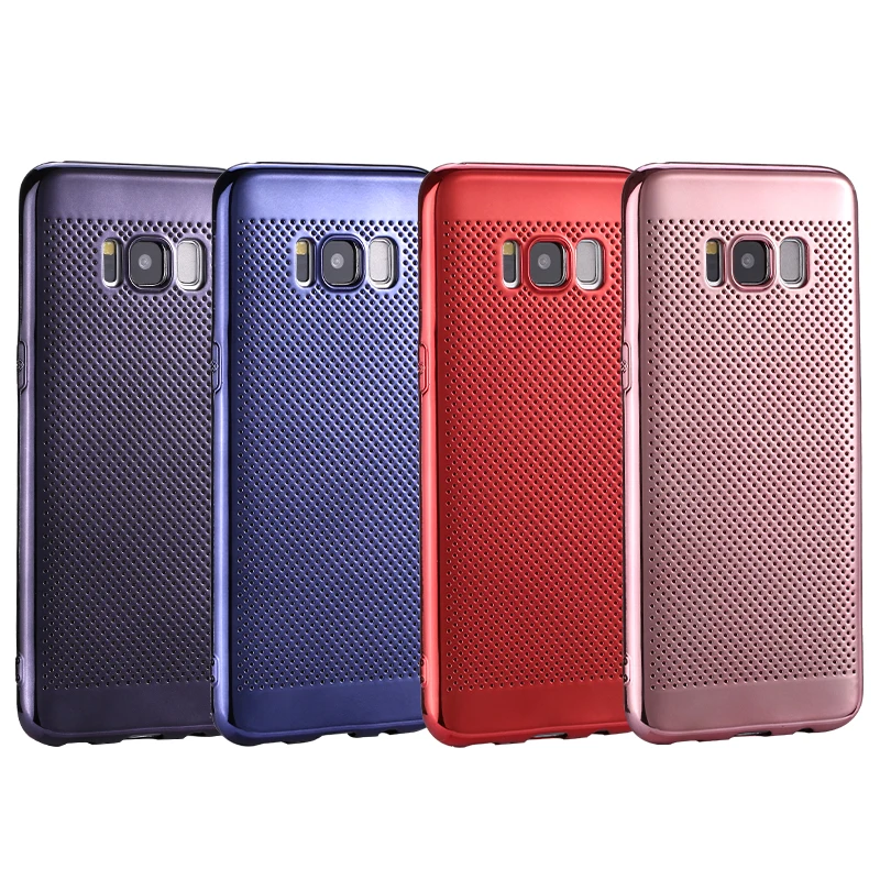 Yiesom для Samsung Galaxy S8 плюс В виде ракушки Роскошные Дышащие Мягкие TPU силиконовый
