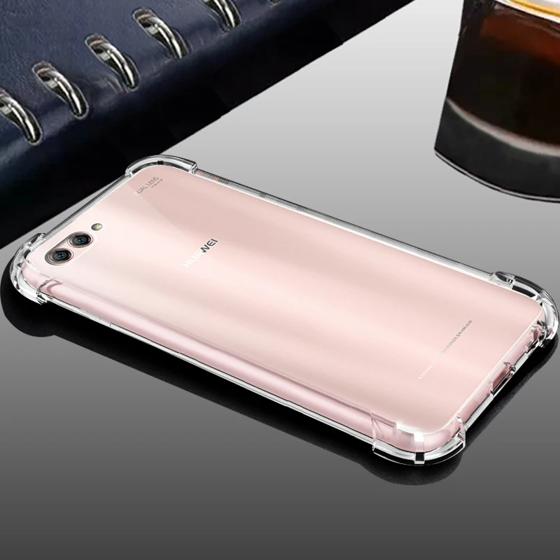 Роскошный ТПУ защитный чехол YUETUO для huawei nova 2 s силиконовые оригинальные